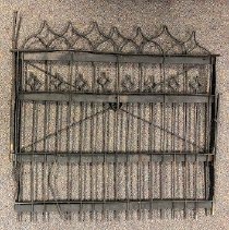 Obj C: Fence Obj D: lever on top left side